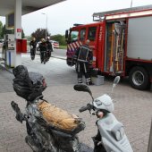 Scooterbrand Noordwijkerweg Rijnsburg
